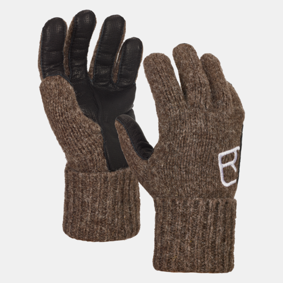 Leather gloves with wool inserts cheap